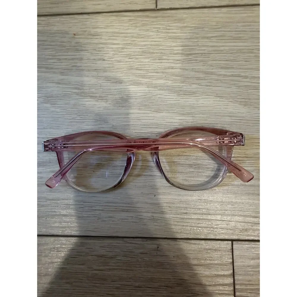 Reading Glasses Foster Grant Clear Pink Women's Readers 50-20-145 +1.75